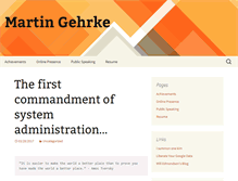 Tablet Screenshot of martingehrke.com